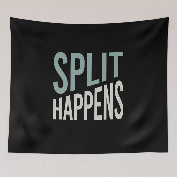Item preview, Funny Bowling Pun Split Happens designed and sold by whyitsme.