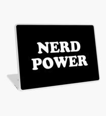 Nerd Power Laptop Skin