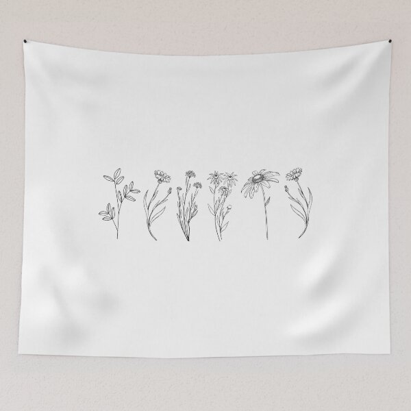 Item preview, Wild Flowers Wildflower Floral Botanical Flower Nature Lover Ladies Flower designed and sold by HAWORD.