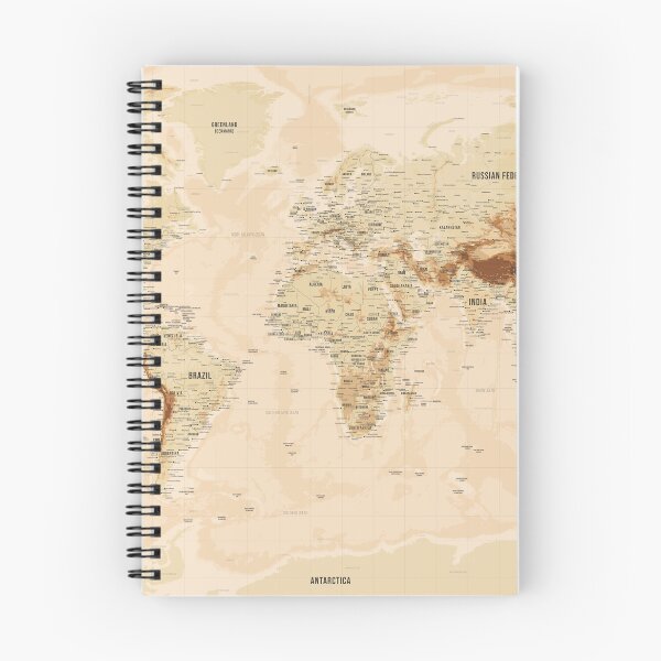 Item preview, Gold Topographic World Map designed and sold by Alo.