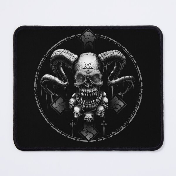 Item preview, HORNED SKULL designed and sold by Guhitdaddeh.
