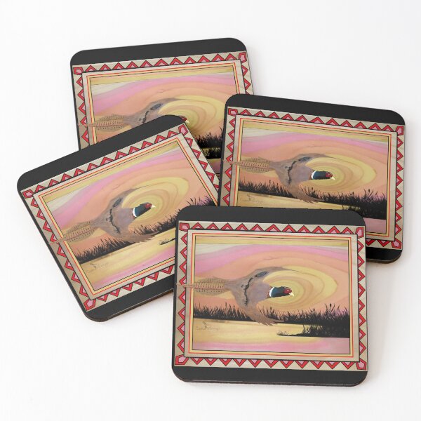 Item preview, Pheasant in the wood. designed and sold by cameoivory.