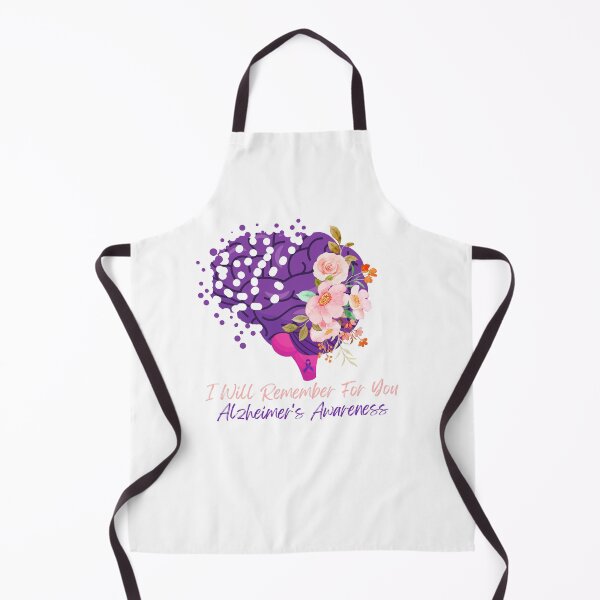 Item preview, Support Alzheimer's Alzheimer Awareness Alzheimer Dad Mom Dementia Alzheimer's Purple Ribbon Alzheimer designed and sold by HAWORD.