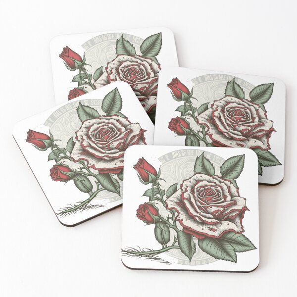 Item preview, Rose Tattoo Half-Circle Edition designed and sold by mstqmini.
