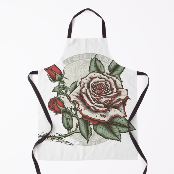 Item preview, Rose Tattoo Half-Circle Edition designed and sold by mstqmini.