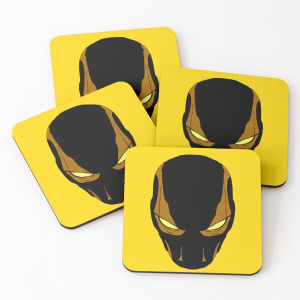 Item preview, Comic Book Masked Villain Graphic Art (Black and Yellow) designed and sold by DMcK Designs.