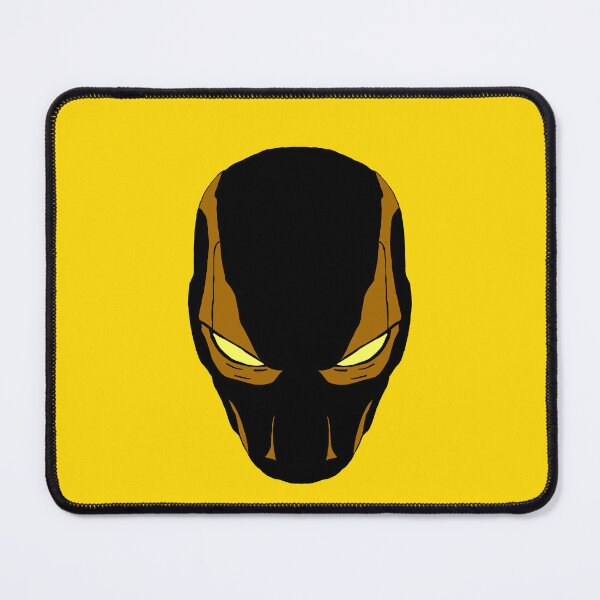Item preview, Comic Book Masked Villain Graphic Art (Black and Yellow) designed and sold by DMcK Designs.