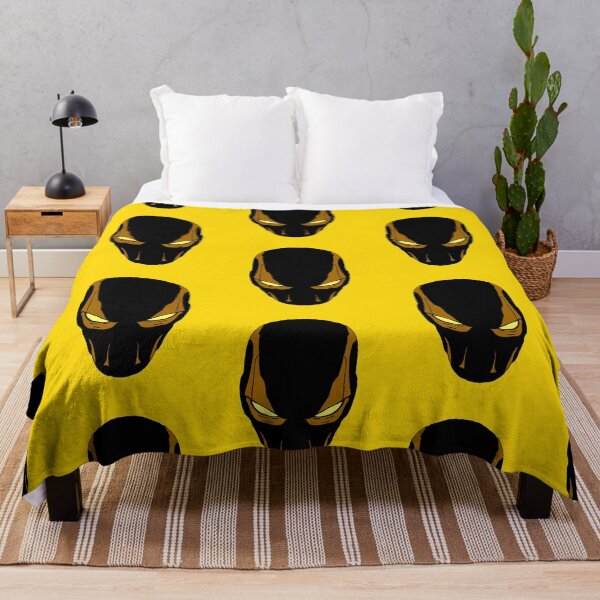 Item preview, Comic Book Masked Villain Graphic Art (Black and Yellow) designed and sold by DMcK Designs.