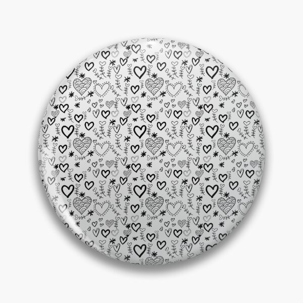 Item preview, Cute Doodle Hearts Pattern Background designed and sold by Sweet  Zoe Shop.