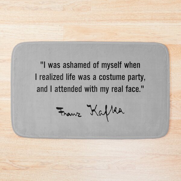 Item preview, Kafka quote (U.S. spelling) designed and sold by DotorEaon.