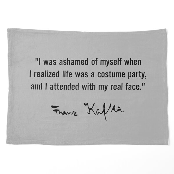 Kafka quote (U.S. spelling) Poster for Sale by DotorEaon