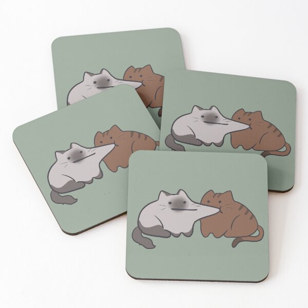 Item preview, chomp two cats designed and sold by JentleArt.