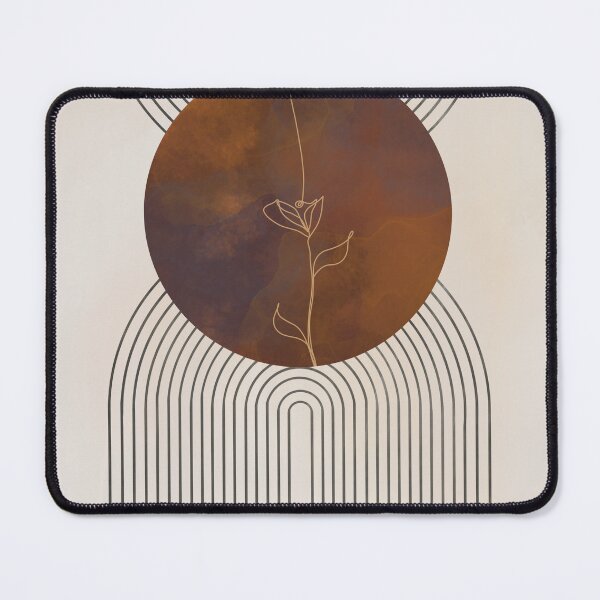 Item preview, Abstract Rusty Rainbow Moon No3 designed and sold by GaiaByMila.