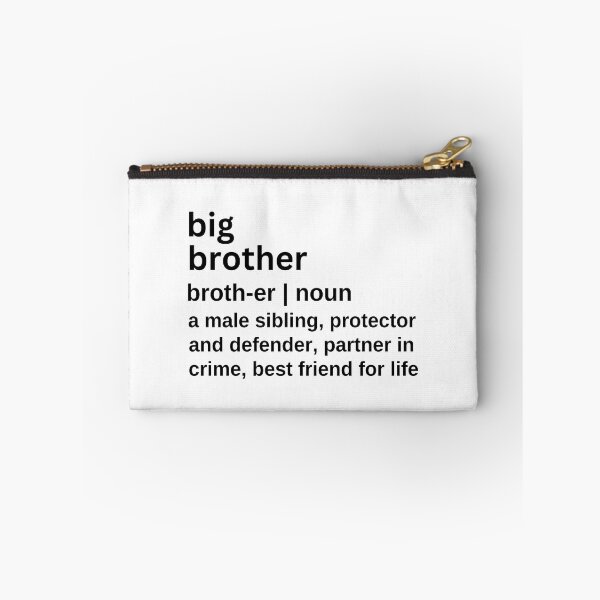 Item preview, Big Brother Definition Big Brother Big Bro for Brother Birthday Gift Funny Big Brother Partners in Crime designed and sold by HAWORD.