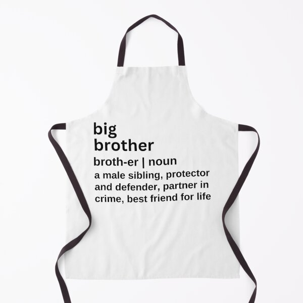 Item preview, Big Brother Definition Big Brother Big Bro for Brother Birthday Gift Funny Big Brother Partners in Crime designed and sold by HAWORD.