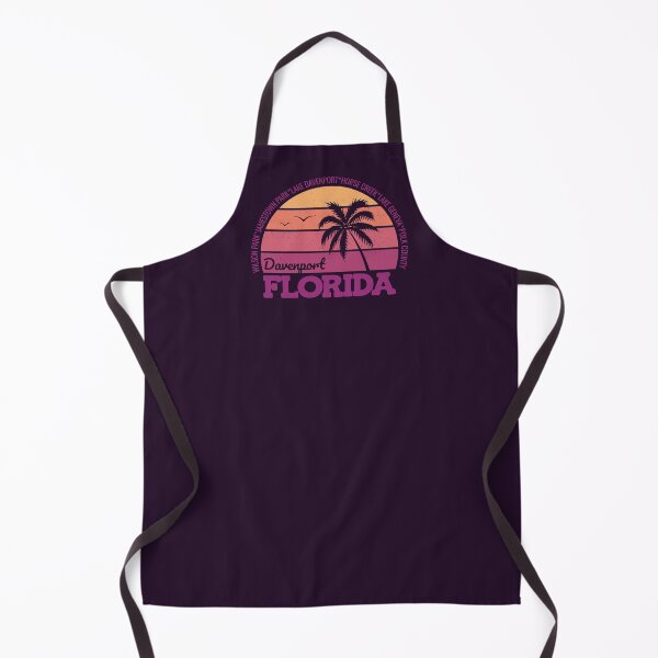Item preview, Davenport Florida Sunset Retro Vintage Local Pride Logo designed and sold by CRHPOD20.