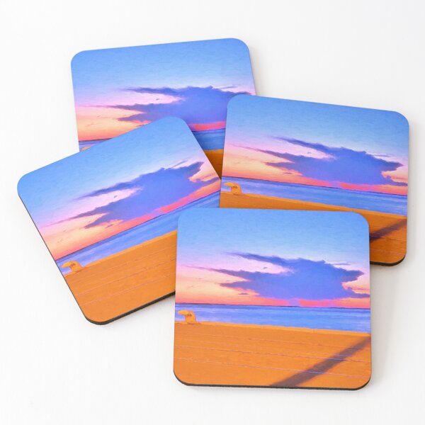 Item preview, A Spring Thunderstorm in the Distance, viewed from the Derby Jetty designed and sold by Colin Dixon.