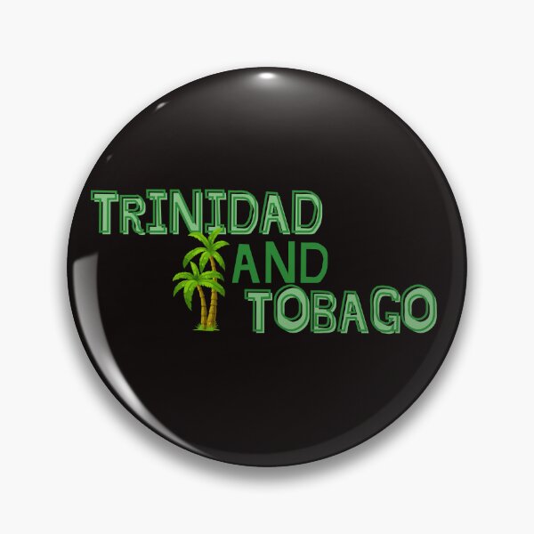 Item preview, Trinidad and Tobago with Coconut Trees - Cute Trini designed and sold by Vero De.