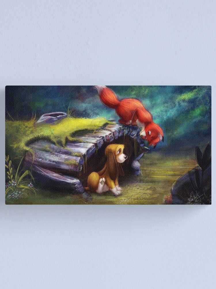 "When You're the Best of Friends" Canvas Print by GlimpenArt | Redbubble