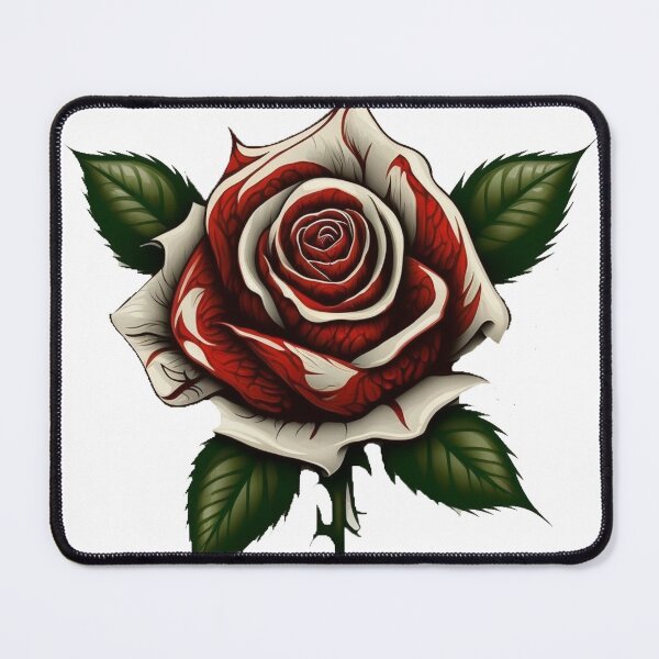Item preview, Simplistic Rose Tattoo designed and sold by mstqmini.