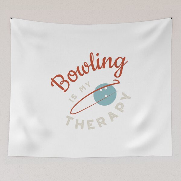 Item preview, Bowling is My Therapy designed and sold by whyitsme.