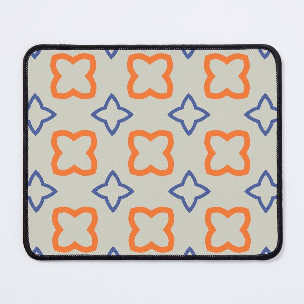Item preview, Blue and Orange Moroccan Inspired Design designed and sold by KeksWorkroom.