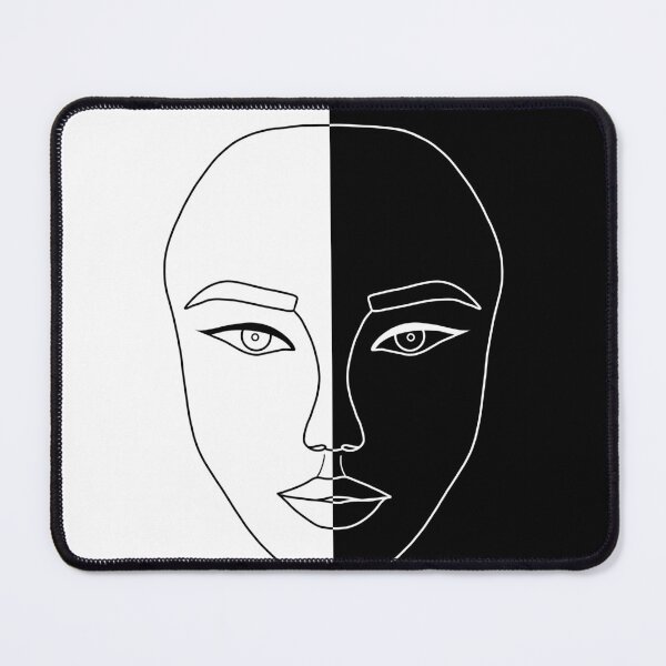 Item preview, YingYang Face designed and sold by GaiaByMila.