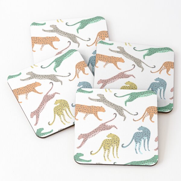 Item preview, Boho African Rainbow Leopard Cheetah Pattern Preppy Safari Cute designed and sold by PUFFYP.