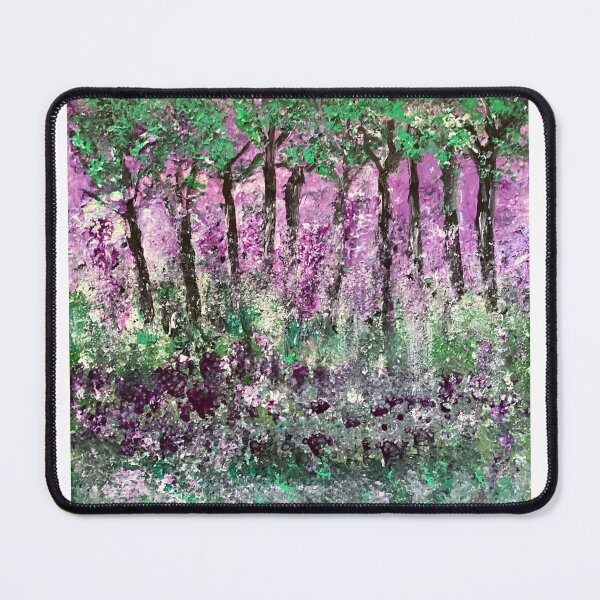 Item preview, Trees in lavender fields  designed and sold by Jacquie Beddows.