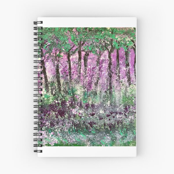 Item preview, Trees in lavender fields  designed and sold by Jacquie Beddows.