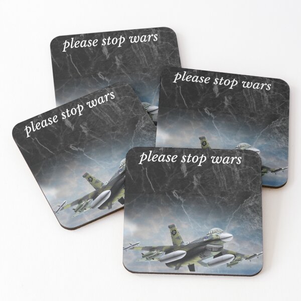 Item preview, Please stop wars designed and sold by Clothes and Stickers .