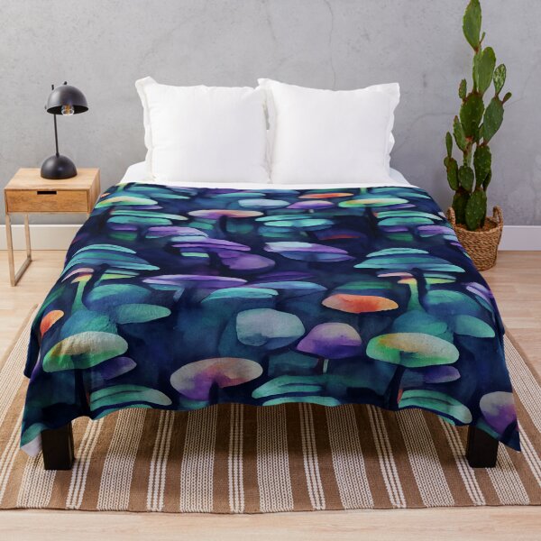 Item preview, Vegan People Life Mushroom Pattern designed and sold by Omni ⭐⭐⭐⭐⭐.