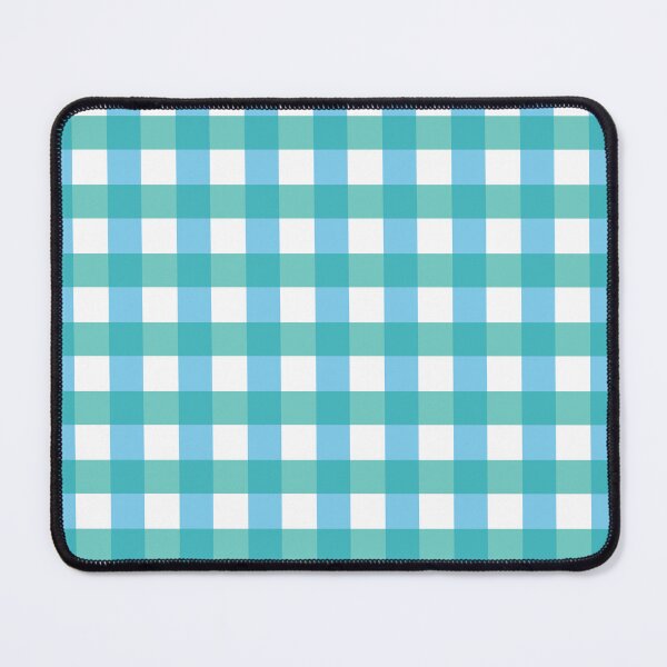 Item preview, Blue and teal checkered pattern designed and sold by AC-Jones.