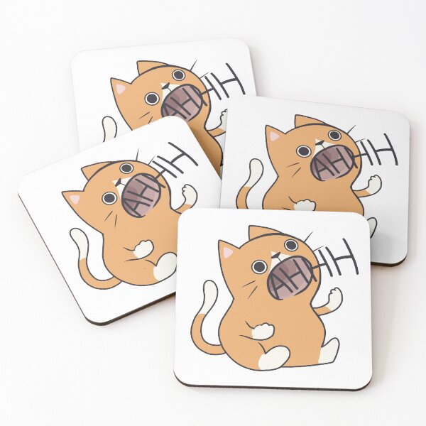 Item preview, screaming meme unhinged cat designed and sold by JentleArt.
