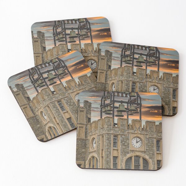 Item preview, Bells Over Clock Tower at Dusk designed and sold by dbvirago.