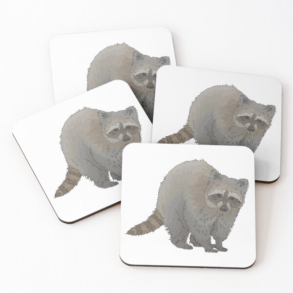 Item preview, savage racoon designed and sold by Mengarda.