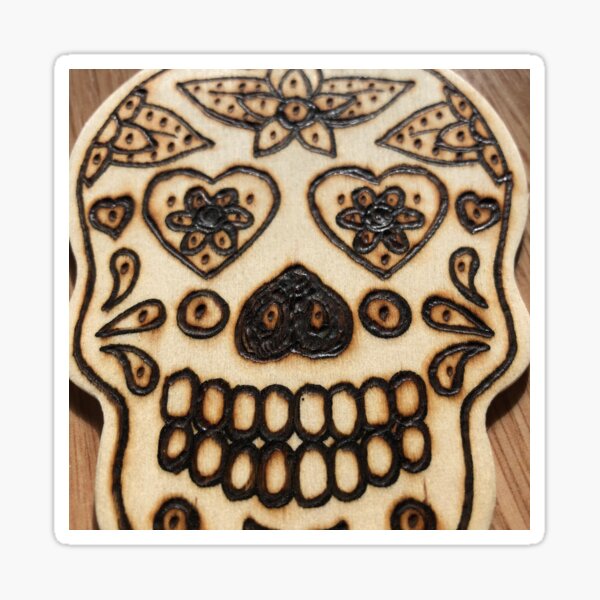 Item preview, Flower Skull designed and sold by Healing Creationz.