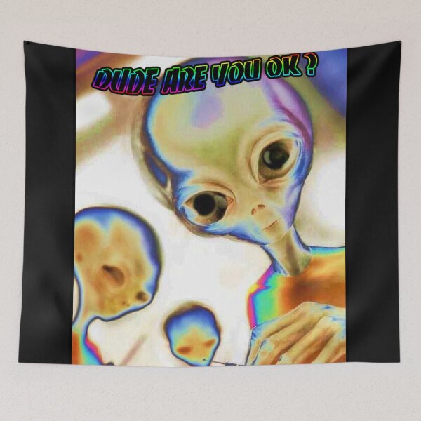 Item preview, Dude are you ok? UFO designed and sold by nossamsh.
