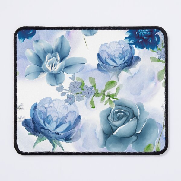 Item preview, Blue Watercolour Flowers designed and sold by RiadMannan.