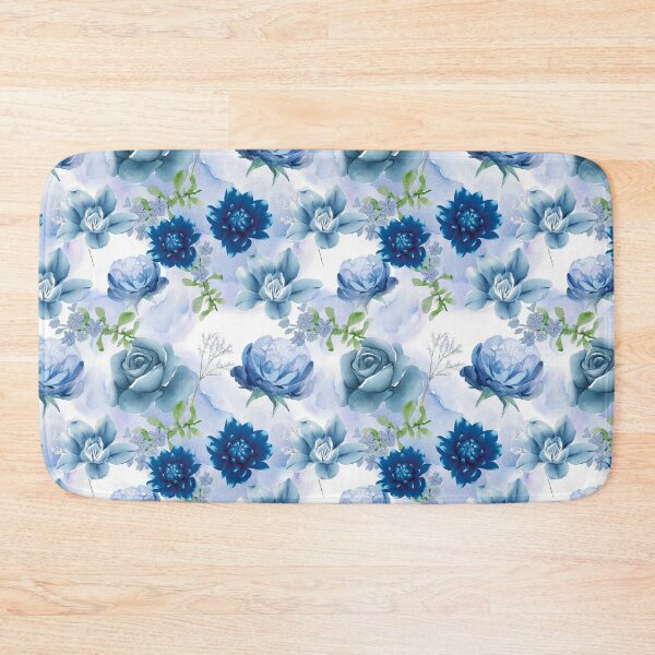 Item preview, Blue Watercolour Flowers designed and sold by RiadMannan.