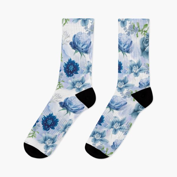 Item preview, Blue Watercolour Flowers designed and sold by RiadMannan.