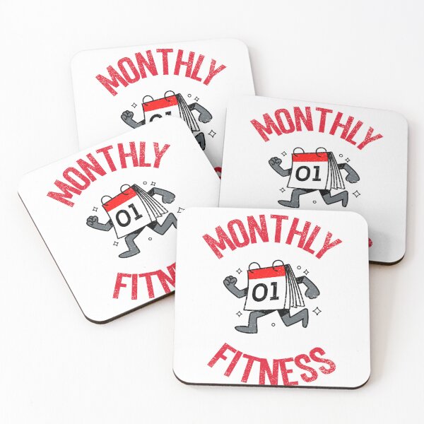 Item preview, Monthly Fitness, Fitness Instructor designed and sold by Fitness-Passion.