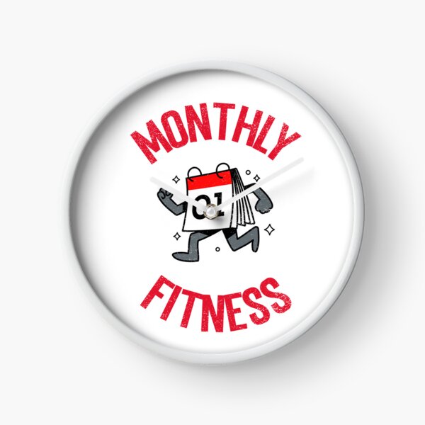 Item preview, Monthly Fitness, Fitness Instructor designed and sold by Fitness-Passion.