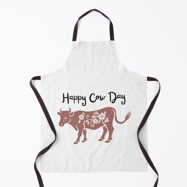 Item preview, Happy Cow Day, cute floral cow and calf, International hug day, happy hug day designed and sold by Flowerartlovers.