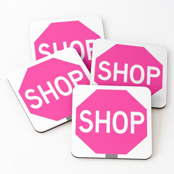 Item preview, Shop stop sign  designed and sold by Natihecker.