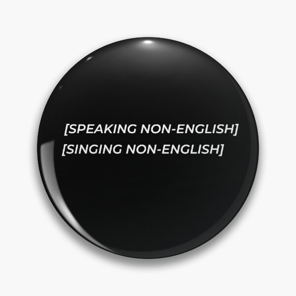 Item preview, Speaking non english Singing non english designed and sold by stylboutique.