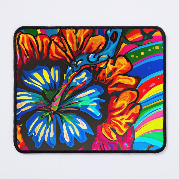 Item preview, #P101: Colorful Floral Hawaiian Flower Power Style designed and sold by FarStarL33.