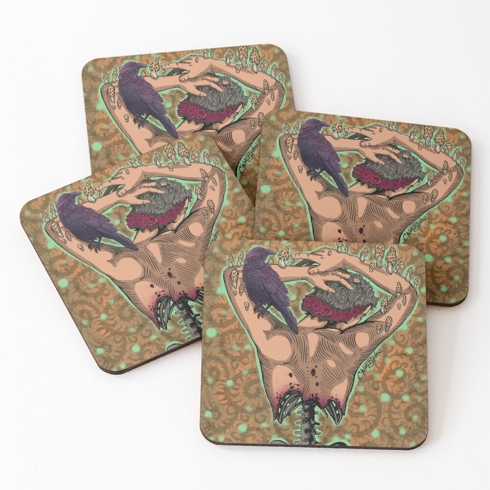 Item preview, Coasters (Set of 4) designed and sold by Rabbitfool.