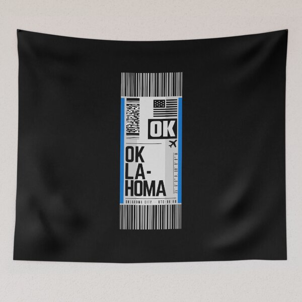 Item preview, OKLAHOMA (OK) - Traveler Tag Home State of Oklahoma designed and sold by LeddsoDello.