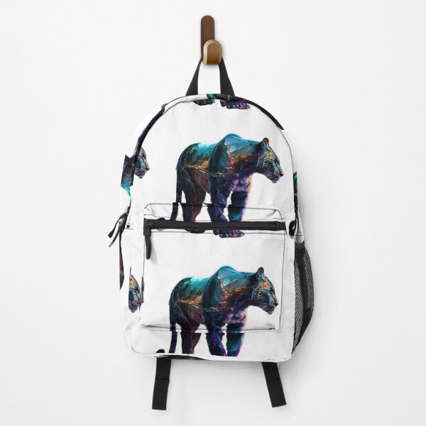 Item preview, colourful Panther -Glassy Look designed and sold by GloriousArtSKD.